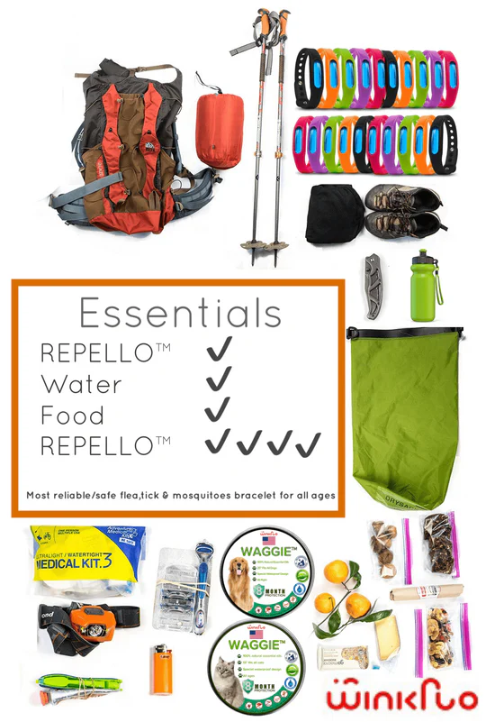 Human Anti-Flea, Tick, & Mosquito Bracelet (Advanced Protection)