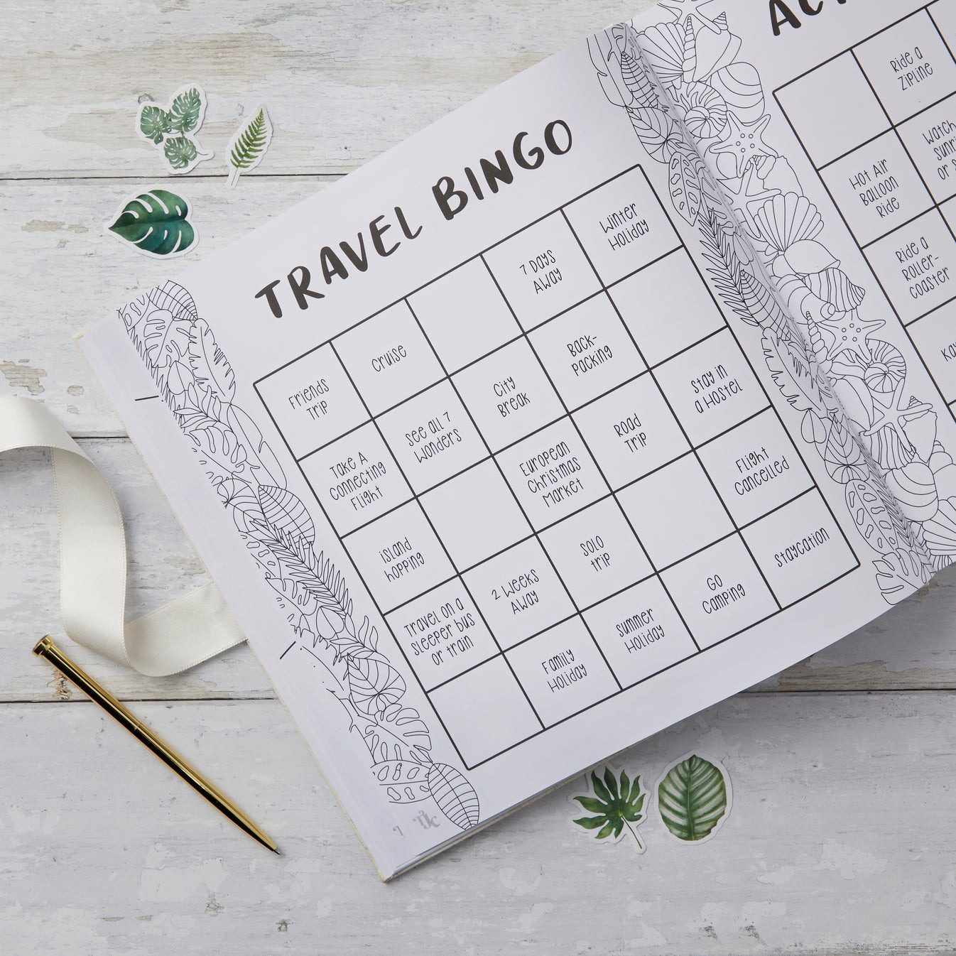 Scrapbook - The Travel Journal - Natural