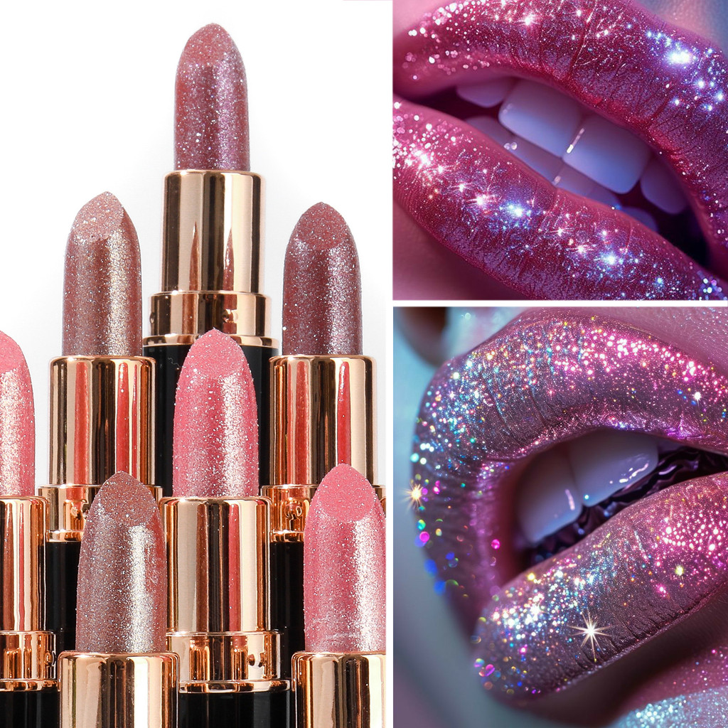 Hydrating Glitter Lipstick