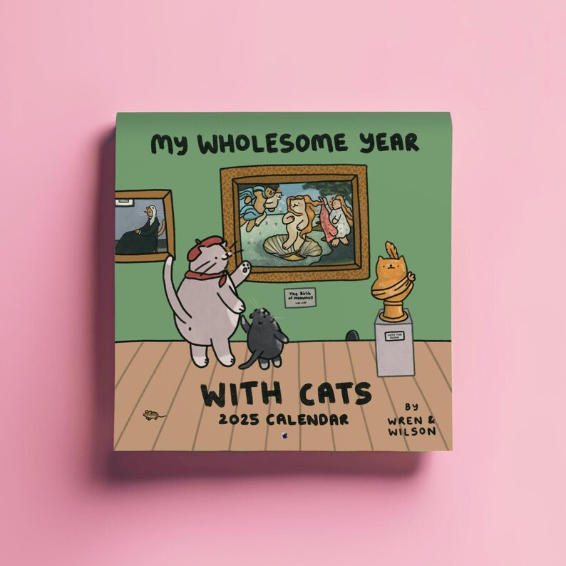 Calendar 2025 - My Wholesome Year with Cats
