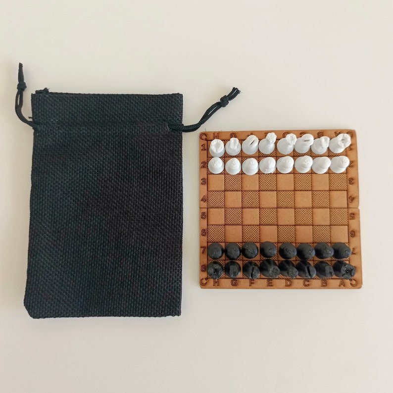Mini Pocket Size Chess Set