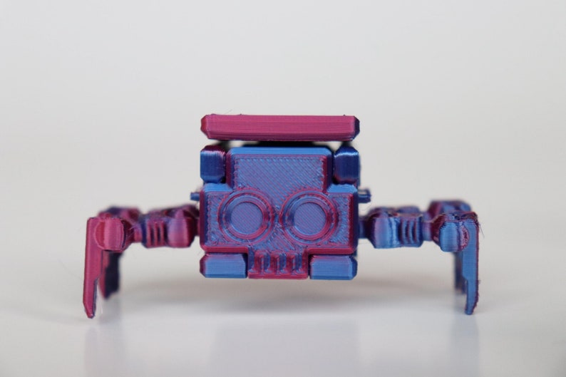 Transforming Little Cube Guy Gadget