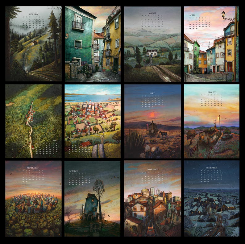 📅2025 Art Calendar