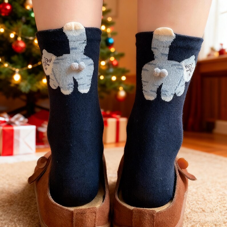 Funny Cat & Dog Socks