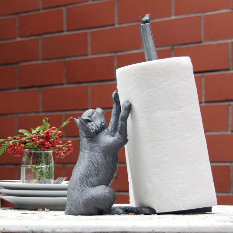 🐱Cat paper towel holder free standing🧻