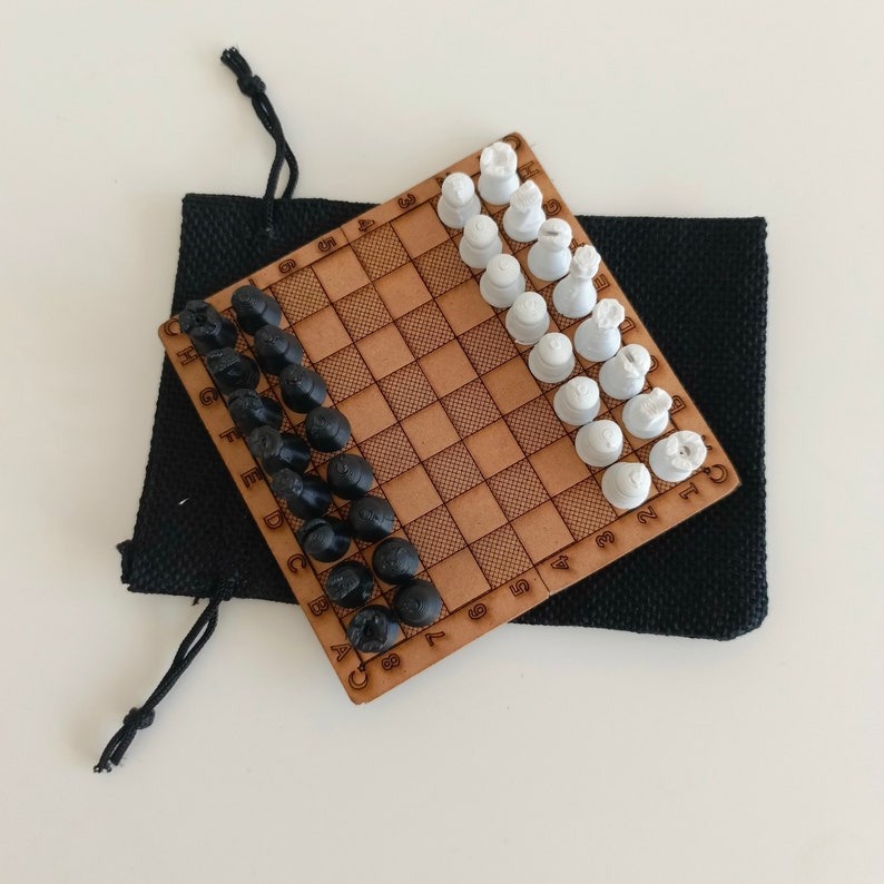 Mini Pocket Size Chess Set