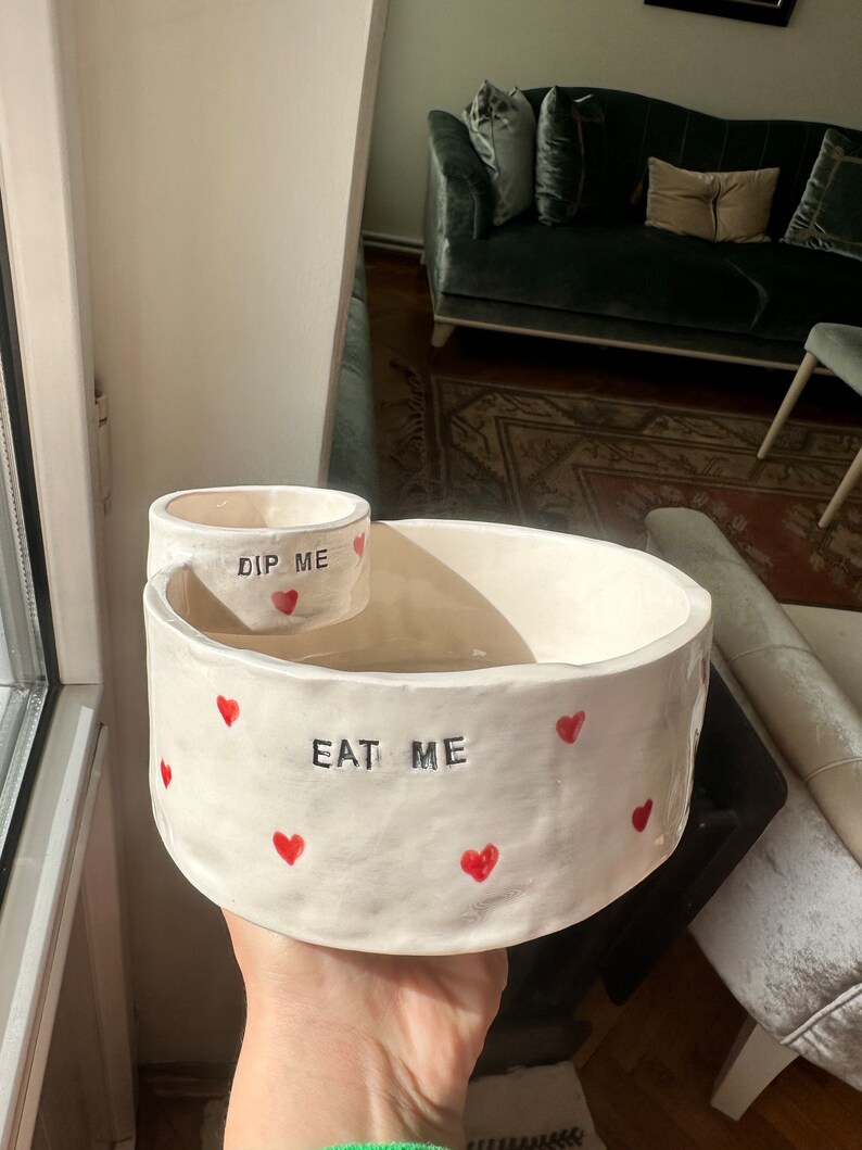 Dip me Eat me Chip and Dip Bowl