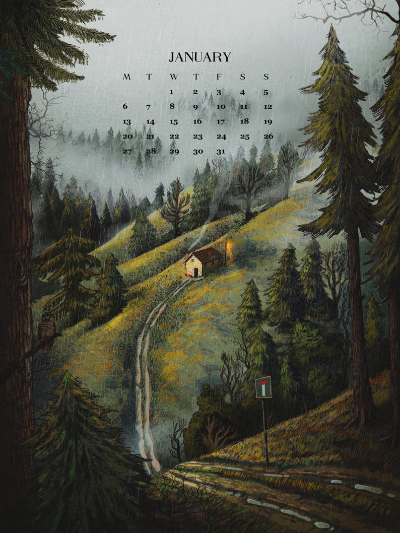 📅2025 Art Calendar