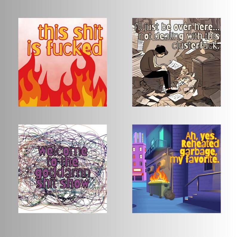 Sh*t's F*ucked. Let's go😂What the Fuck Calendar