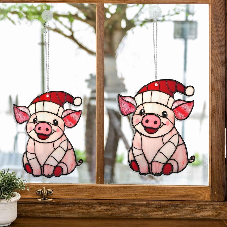 Pig Christmas Ornament