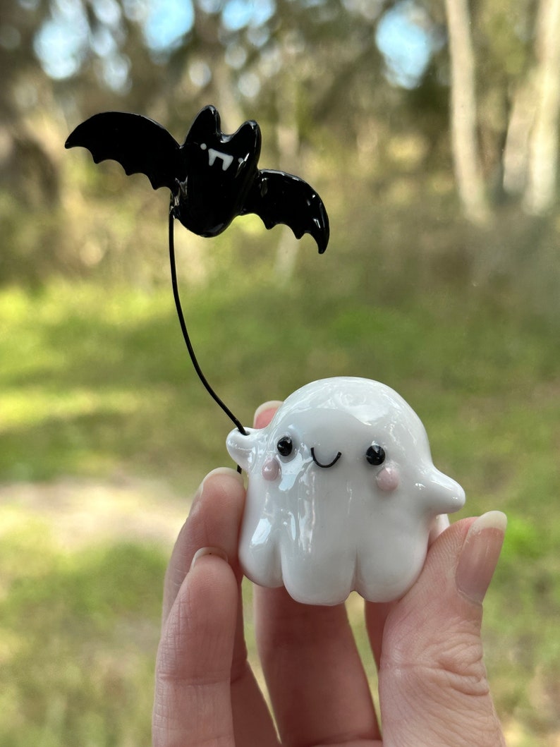 👻Handmade Ghost Figurine💖