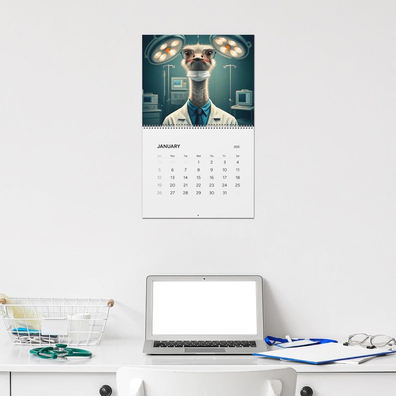 👩‍⚕️Animal Healthcare Professionals Wall Calendar