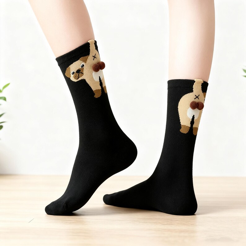 Funny Cat & Dog Socks
