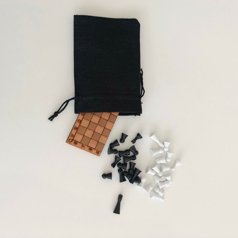Mini Pocket Size Chess Set