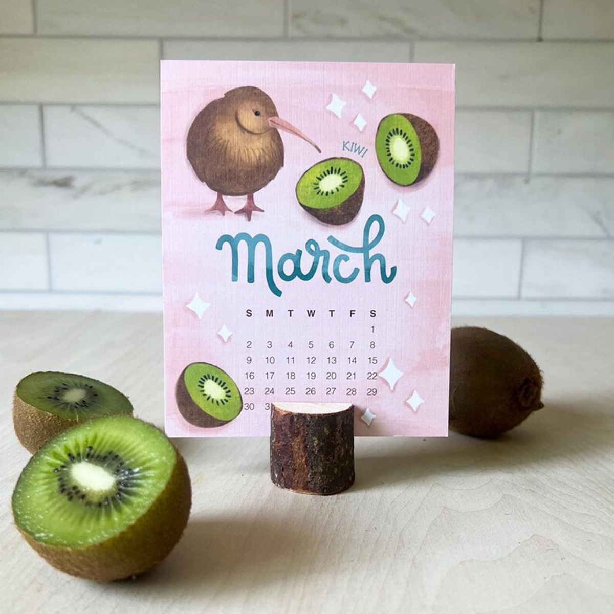 🐦2025 Hand Drawn Bird-ThemedDesk Calendar