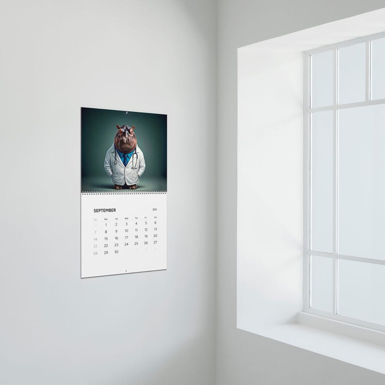 👩‍⚕️Animal Healthcare Professionals Wall Calendar