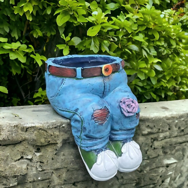🎁Unique Denim Jean Flower Pot