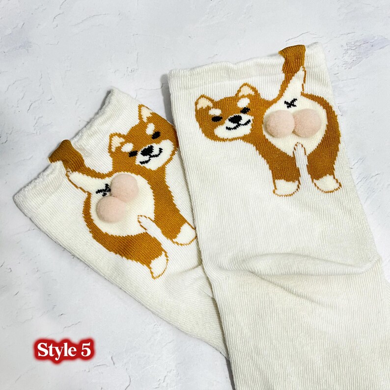 Funny Cat & Dog Socks