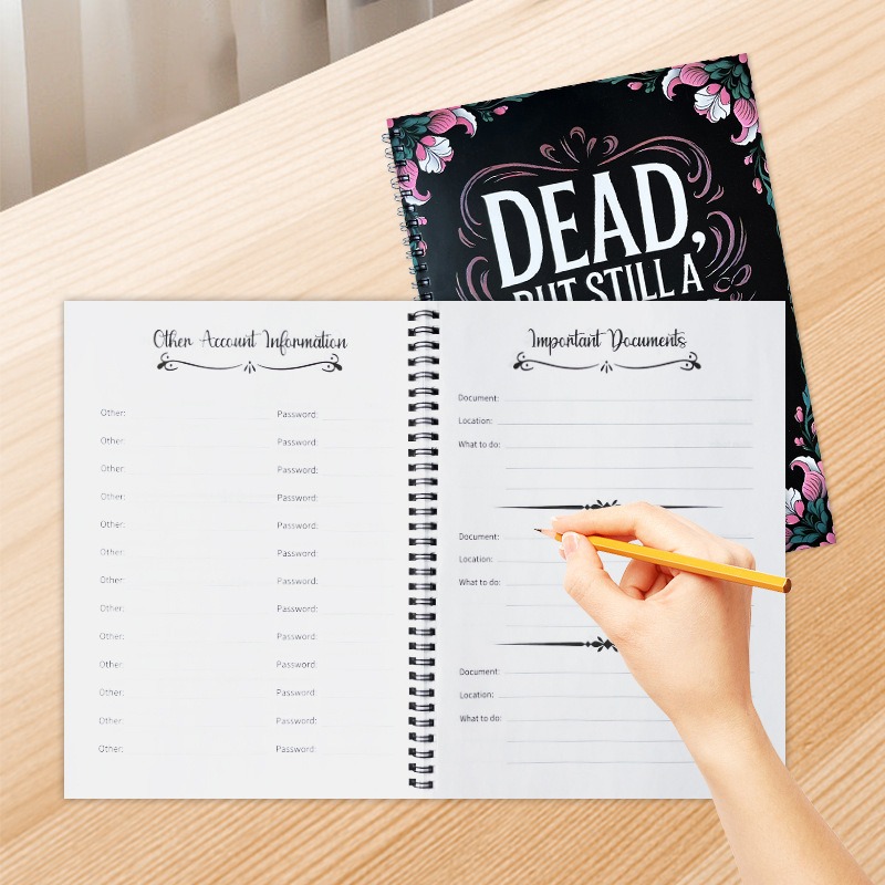 ✨Fuck I'm Dead, End Of Life Planner