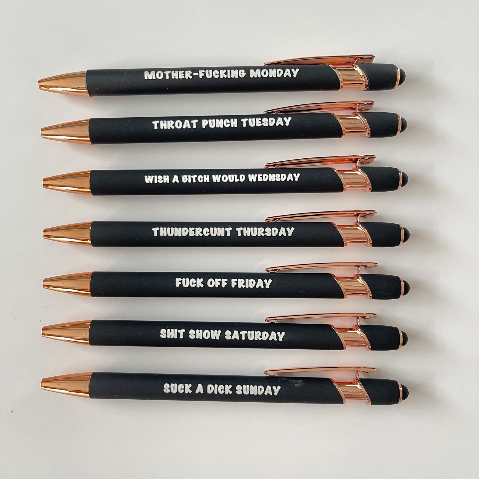 🎁FUNNY GIFT-A FUN SEVEN DAY MOOD PEN🖋️