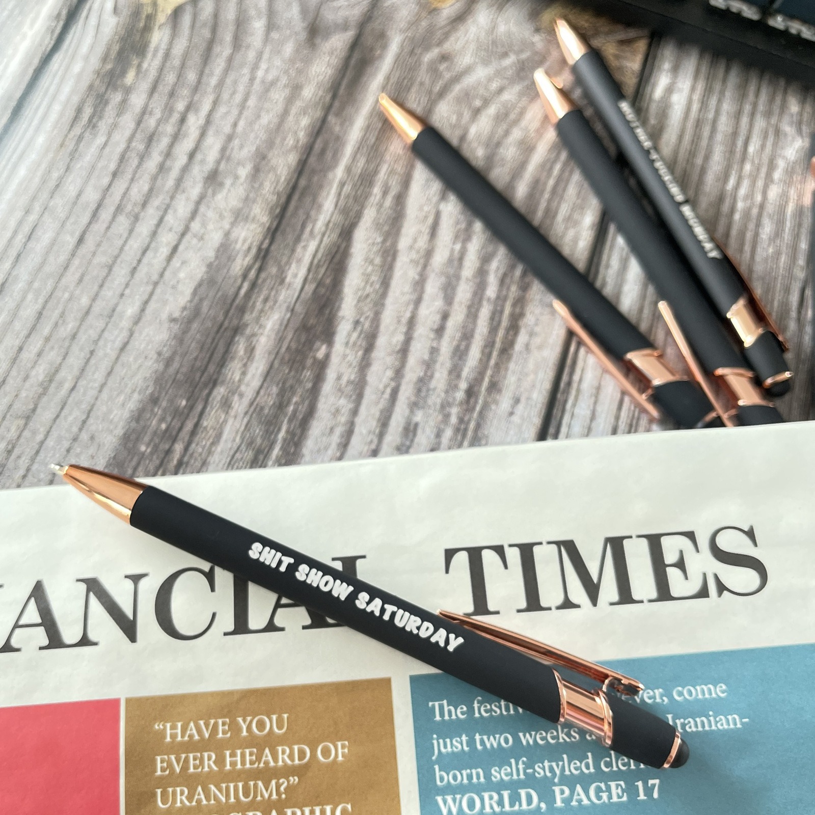 🎁FUNNY GIFT-A FUN SEVEN DAY MOOD PEN🖋️