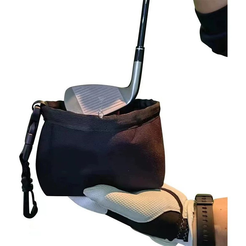 Golf Club and Golf Ball Cleaning Bag