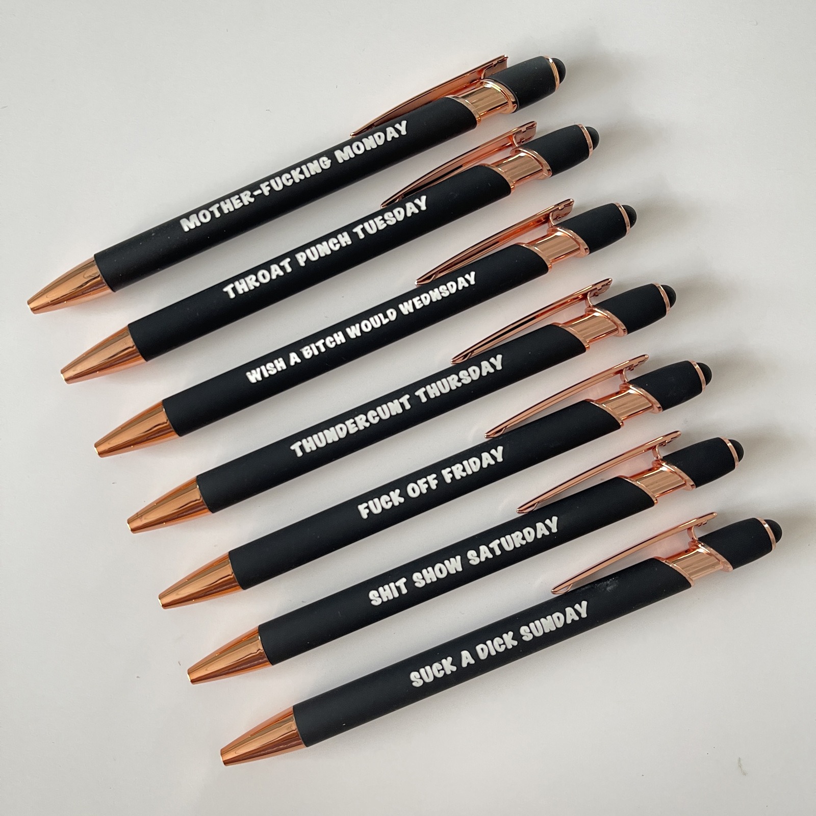 🎁FUNNY GIFT-A FUN SEVEN DAY MOOD PEN🖋️
