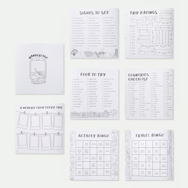 Scrapbook - The Travel Journal - Natural