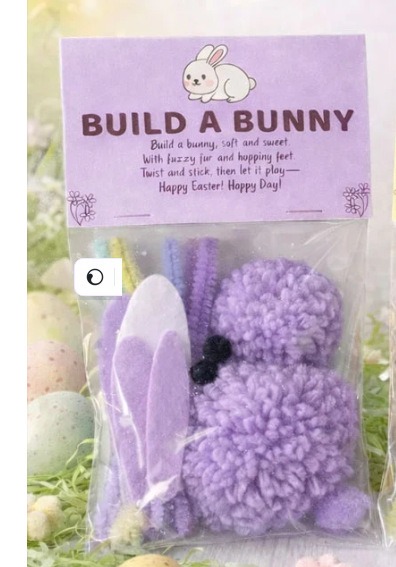 Build a Bunny Easter Craft Kit for Kids