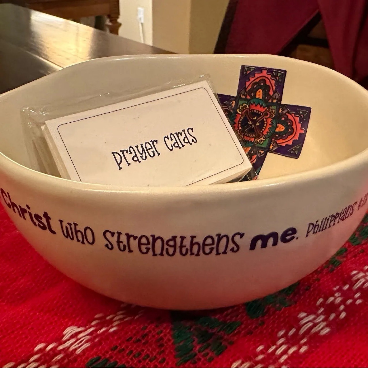 Prayer Bowl | Christian Home Decor