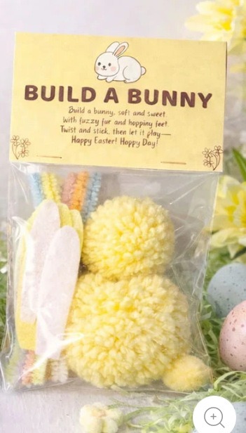 Build a Bunny Easter Craft Kit for Kids