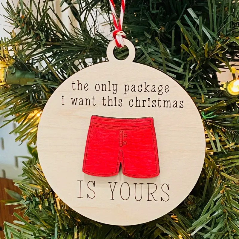 Inappropriate Naughty Ornament - Adult Ornament