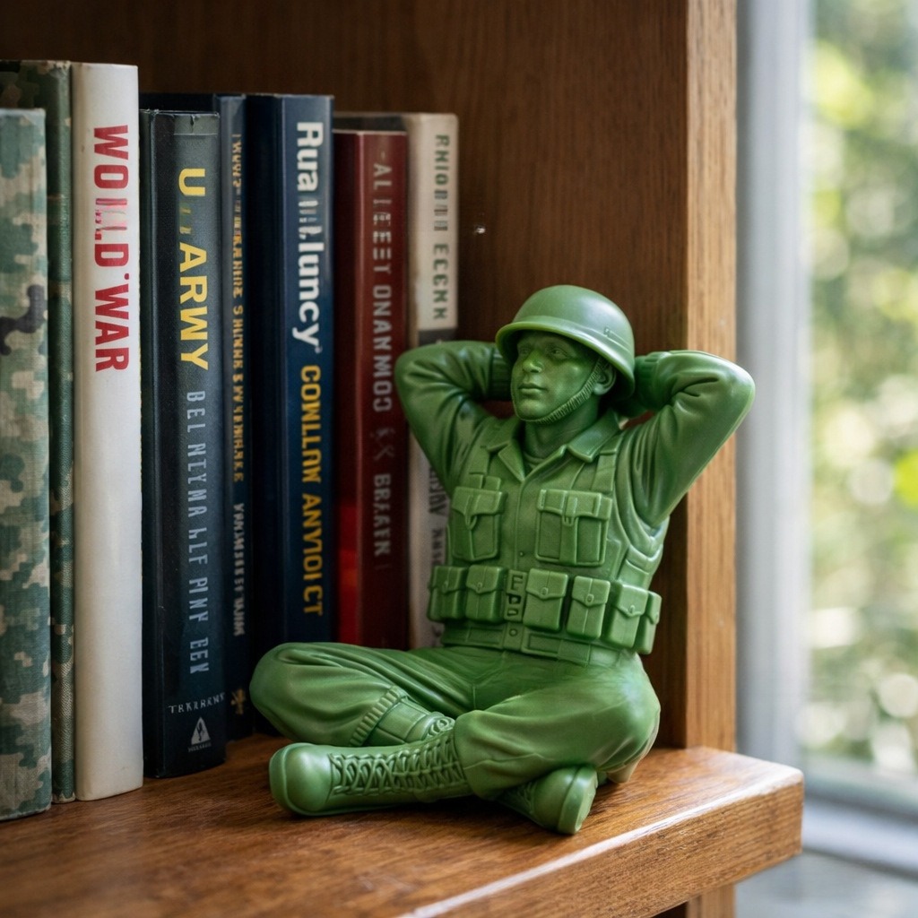 Green Soldier Figurine – MRE Military