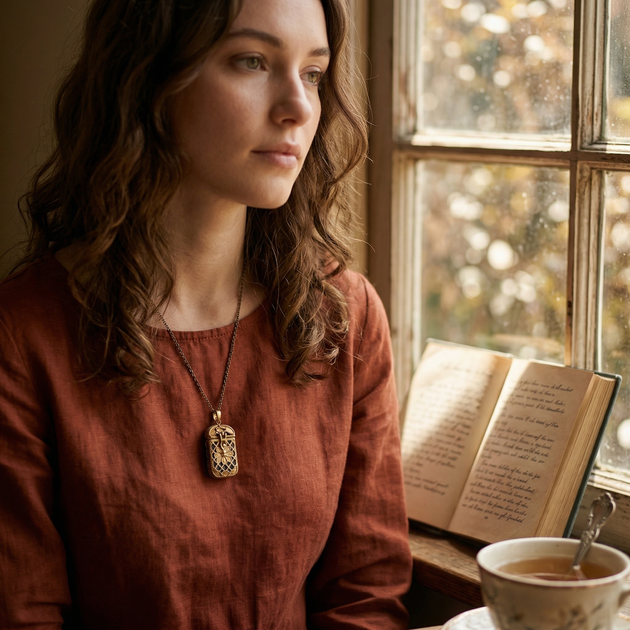 🔥LAST DAY 49% OFF - 📿Tiny Tarot Deck Necklace