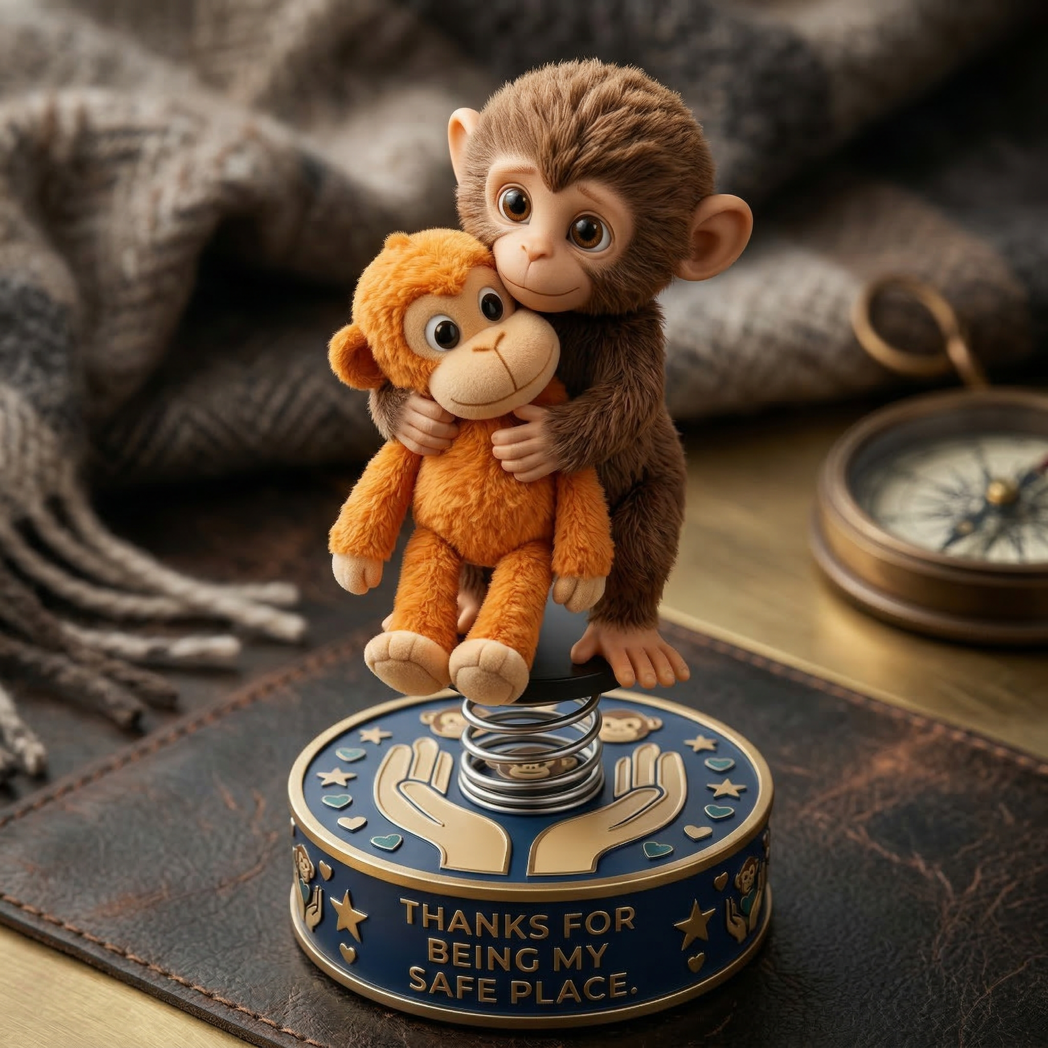 Punch & Friends: Little Monkey The Dashboard Guardian