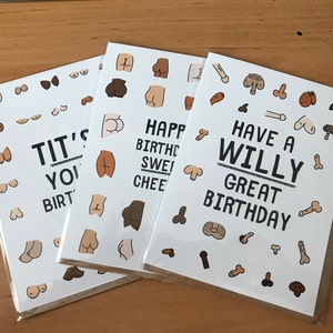 Tit's Your Birthday Funny Birthday Card