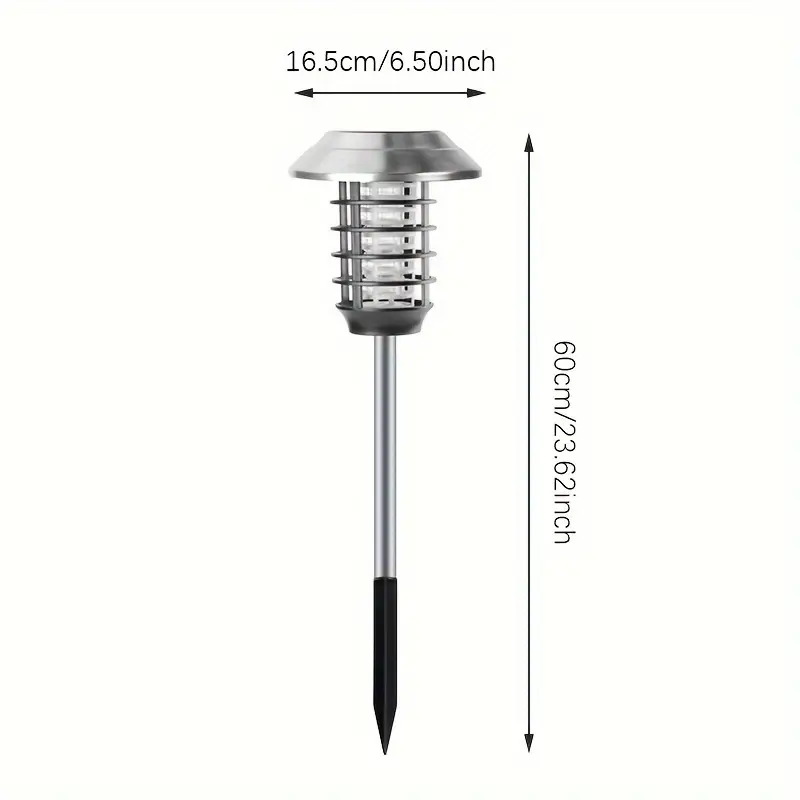 Solar-Powered Bug Zapper Lights