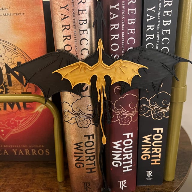 🐉📕Fourth Wing Double Dragon BOOK INSERT