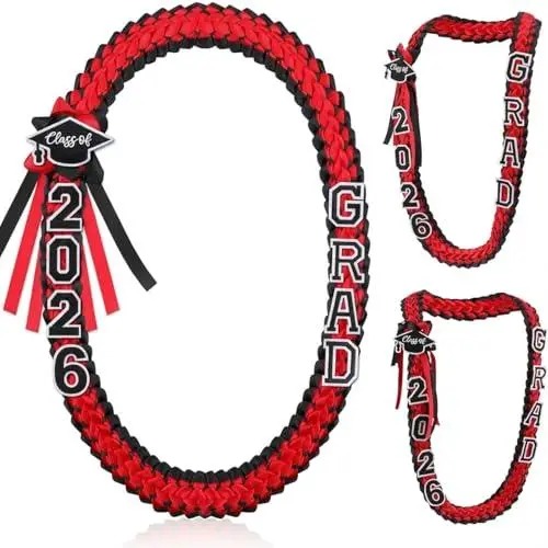 Lyrow Graduation Money Lei Class of 2026 Double Braided Lei Gift