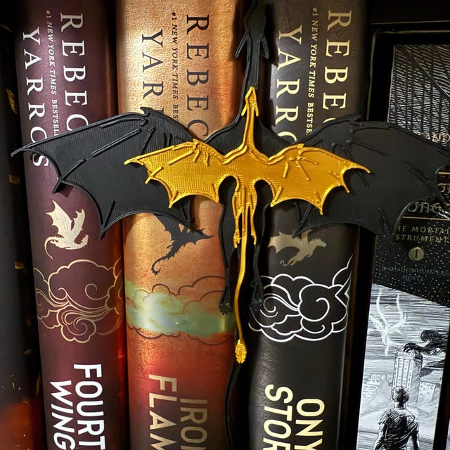 🐉📕Fourth Wing Double Dragon BOOK INSERT