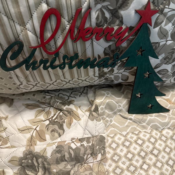 Christmas door corners