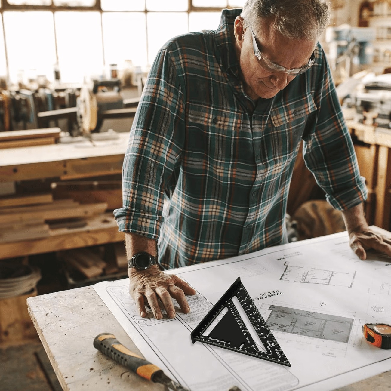 🔥Innovative Rafter Square Tool