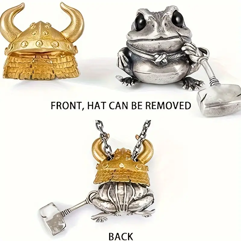 Frog Warrior Necklace