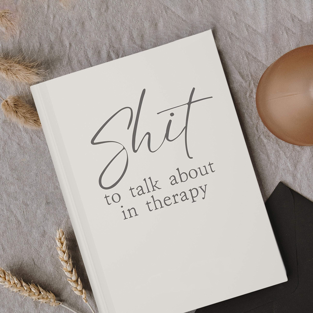 Funny Mental Health Notebook