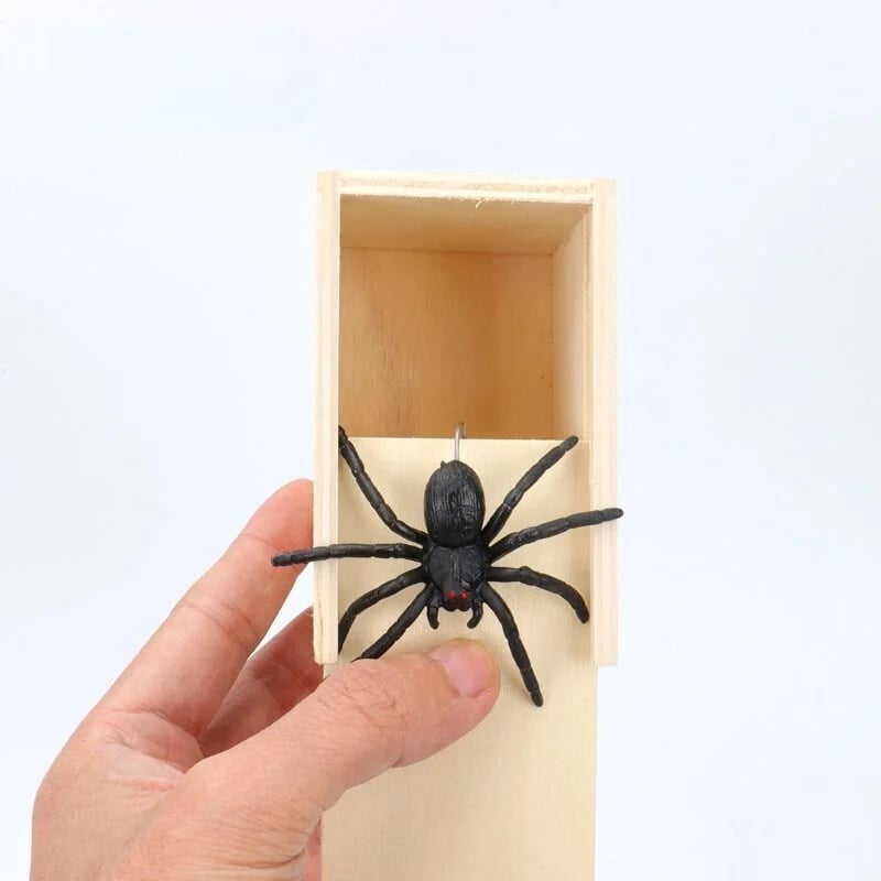 🎁Hot Sale Promotion-49% OFF🤣-Super Funny Crazy Prank Gift Box Spider