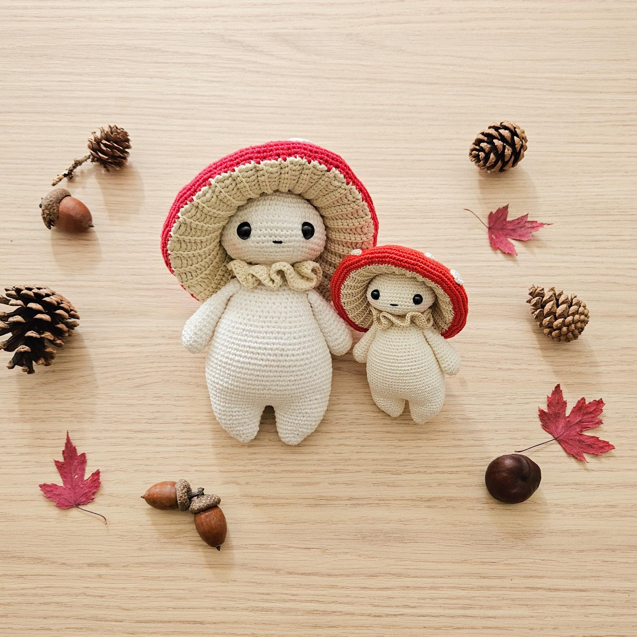 🍄Mushroom Crochet Doll