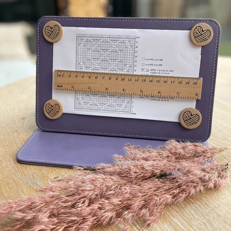 Foldable Knitting Pattern Chart Holder Versatile and Practical Home Tool for Creative Crafters, Perfect as a Thoughtful Gift 2024 - € 15.99 –P1