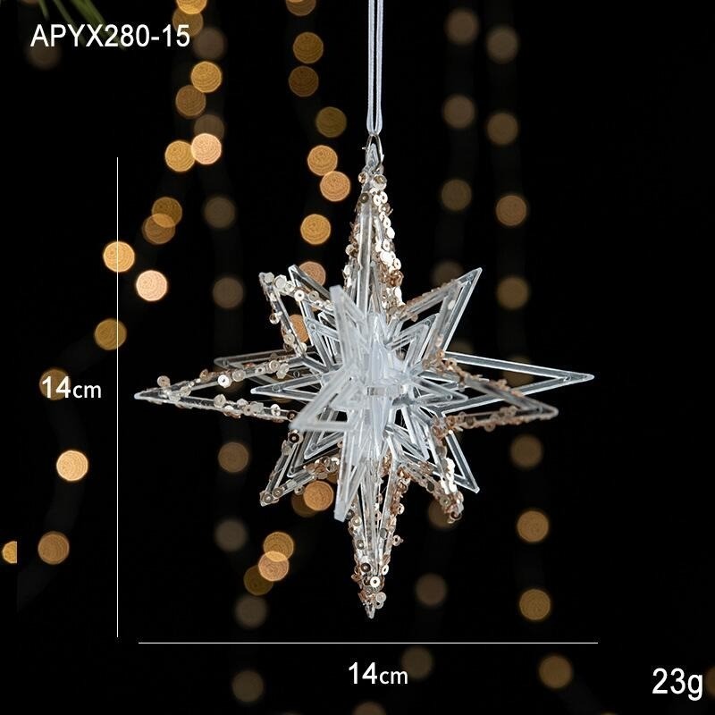 🤶🎄Christmas Tree Transparent Pendant⭐❄