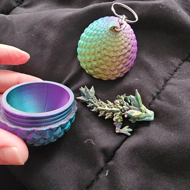 Dragon Egg Keychain