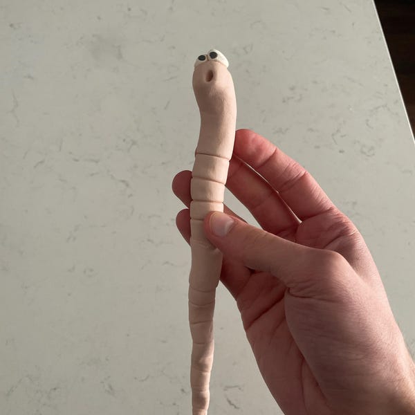 Thirsty Worm Moisture Monitor for Your Potted Plant (2-Pack)